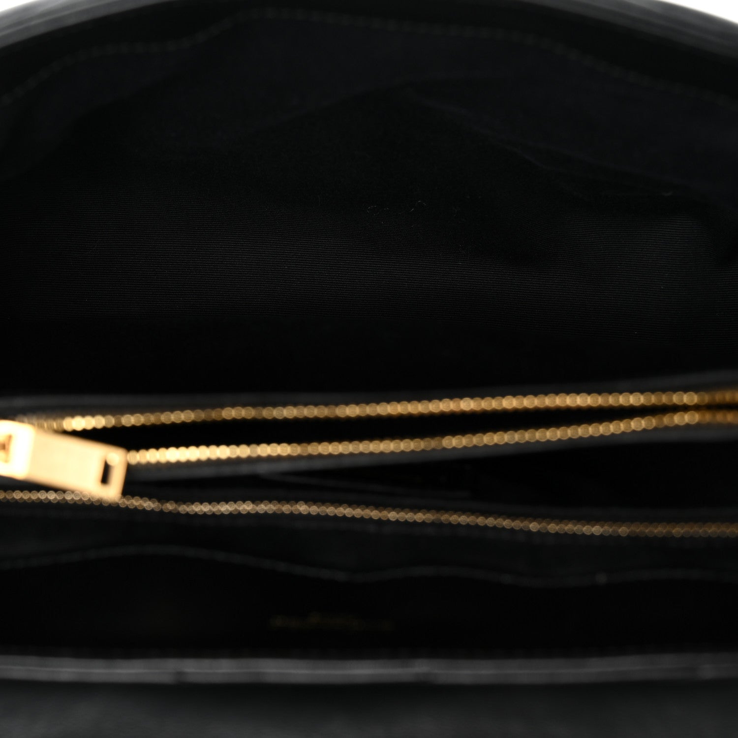 Saint Laurent Calfskin Y Quilted Monogram Medium Loulou Chain Satchel Black 5 of 11