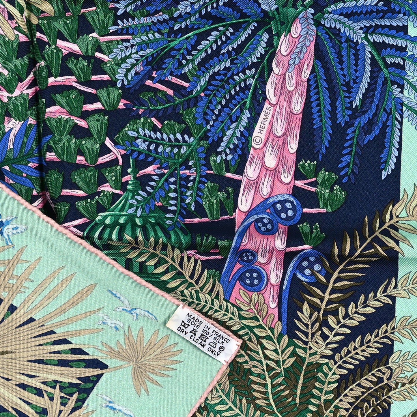 Silk Jardin A Sintra Scarf 90