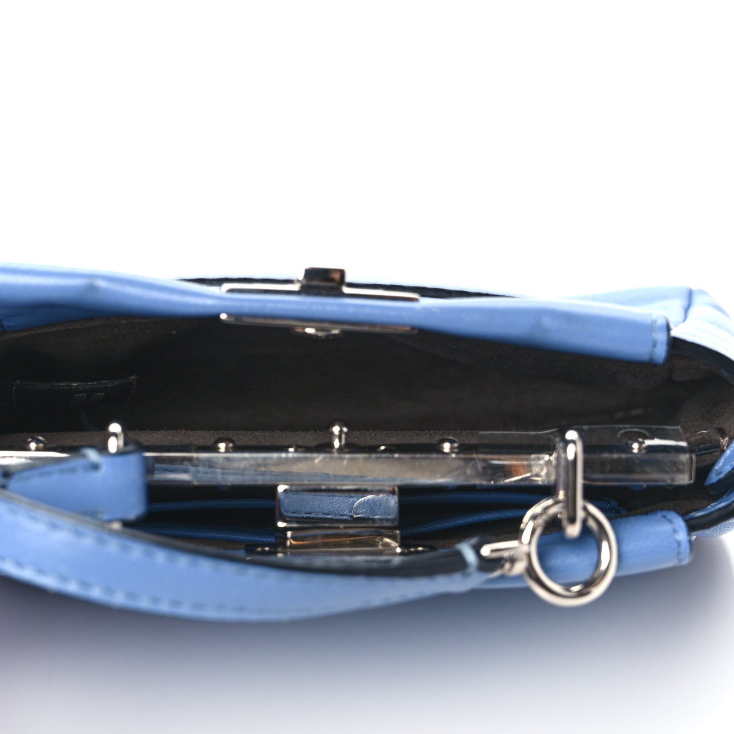 Shiny Nappa Micro Peekaboo Iconic Satchel Nebula