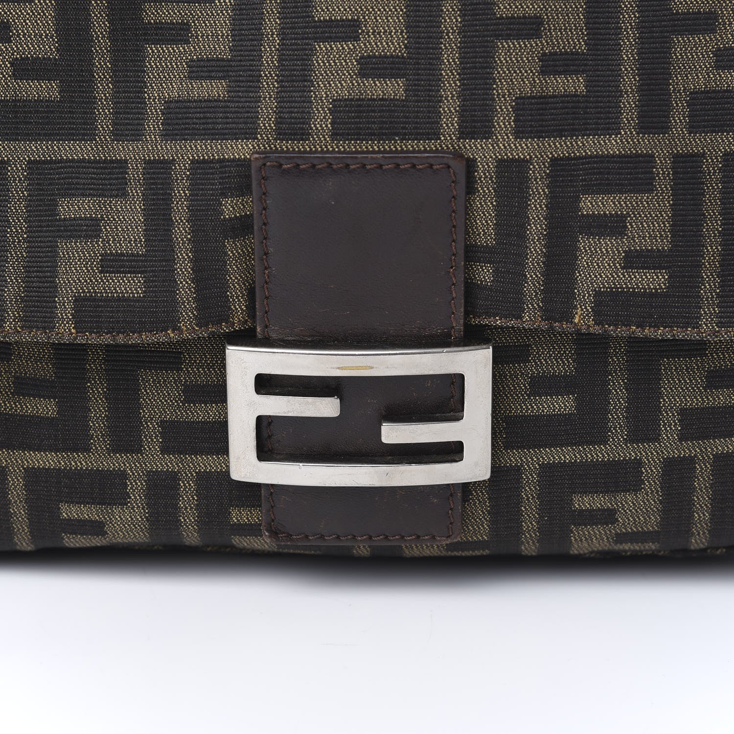 Fendi Zucca Mama Baguette Tobacco 9 of 9