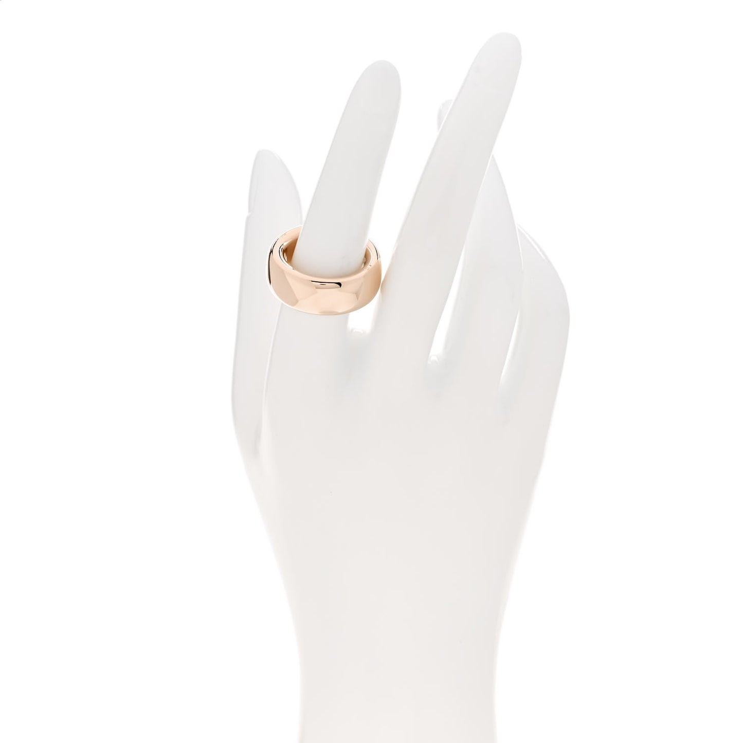 18K Rose Gold Slim Iconica Ring 55 7.25