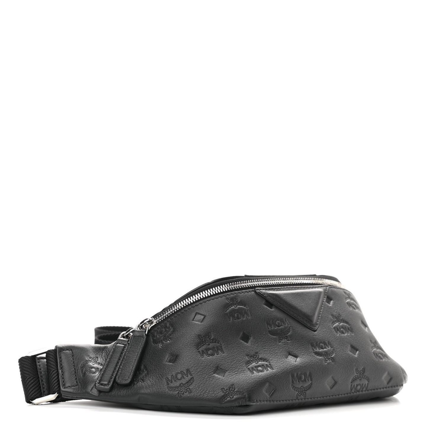 Calfskin Ottomar Monogram Fursten Belt Bag Black