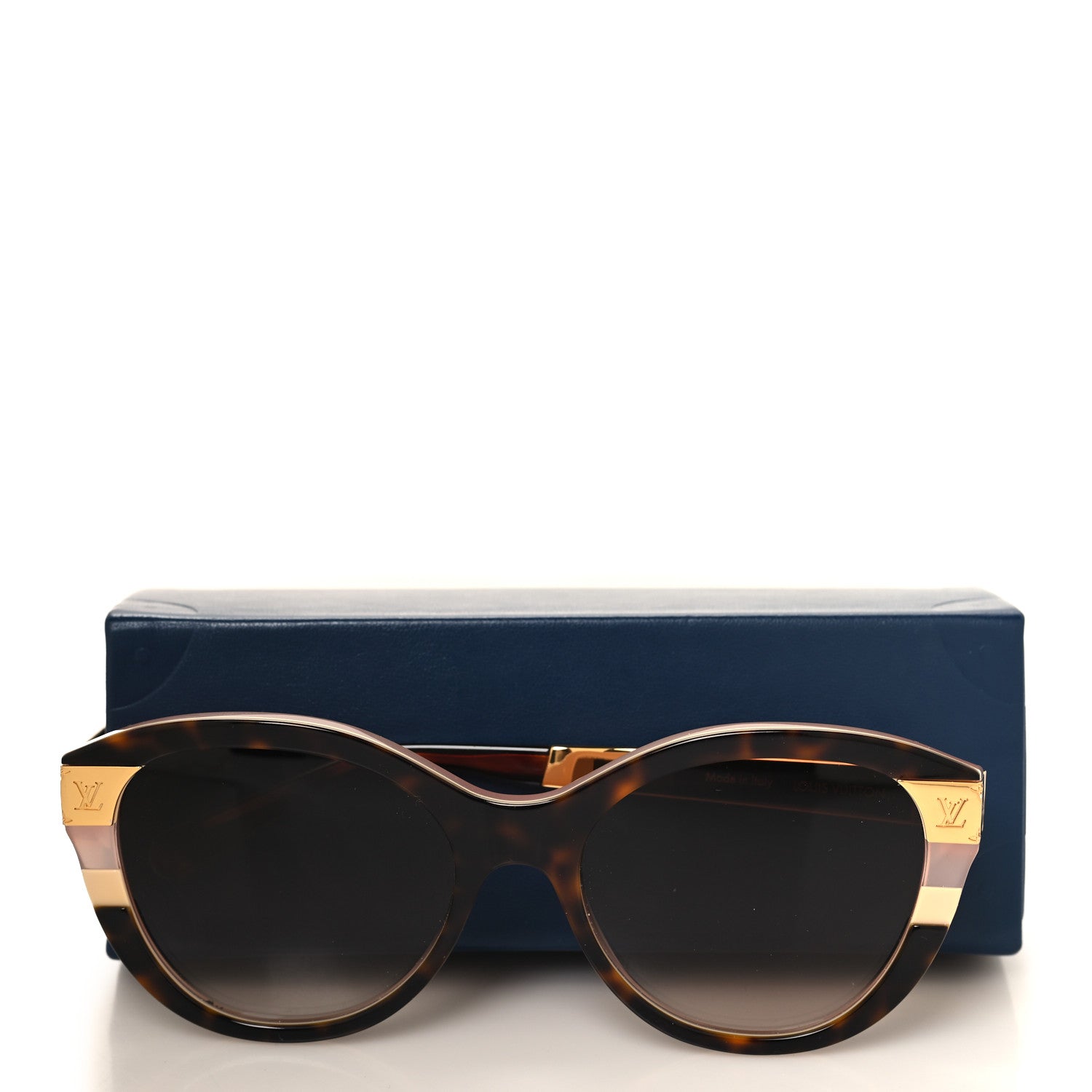 Louis Vuitton Acetate Petit Soupcon Cat Eye Sunglasses Z1858W Light Tortoisehell 7 of 7