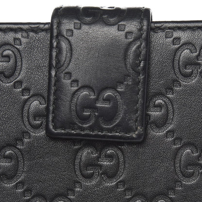 Gucci Guccissima Twins French Wallet Black 8 of 8