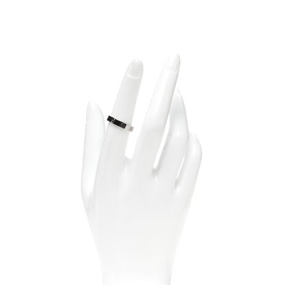 Cartier 18K White Gold 3.5mm LOVE Wedding Band Ring 53 6.5 2 of 6