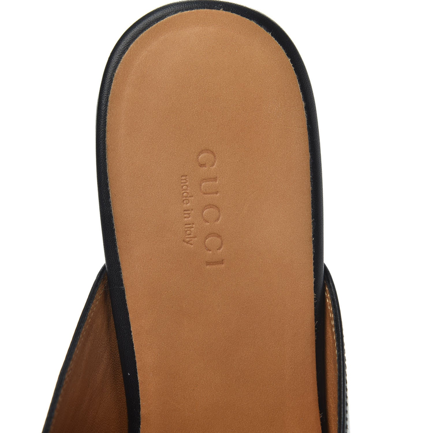 Gucci Calfskin Womens Princetown Slippers 39 Black 6 of 10