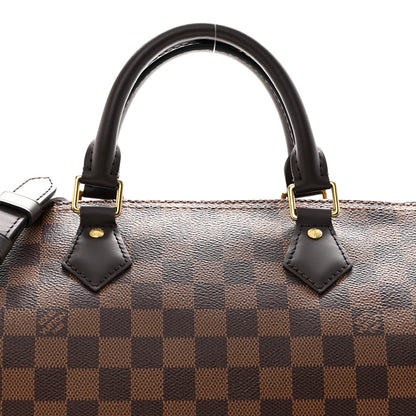 Louis Vuitton Damier Ebene Speedy Bandouliere 30 8 of 10