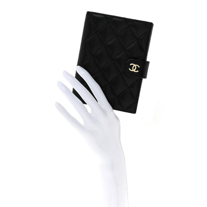 Chanel Caviar Quilted Passport Holder Black 2 of 7