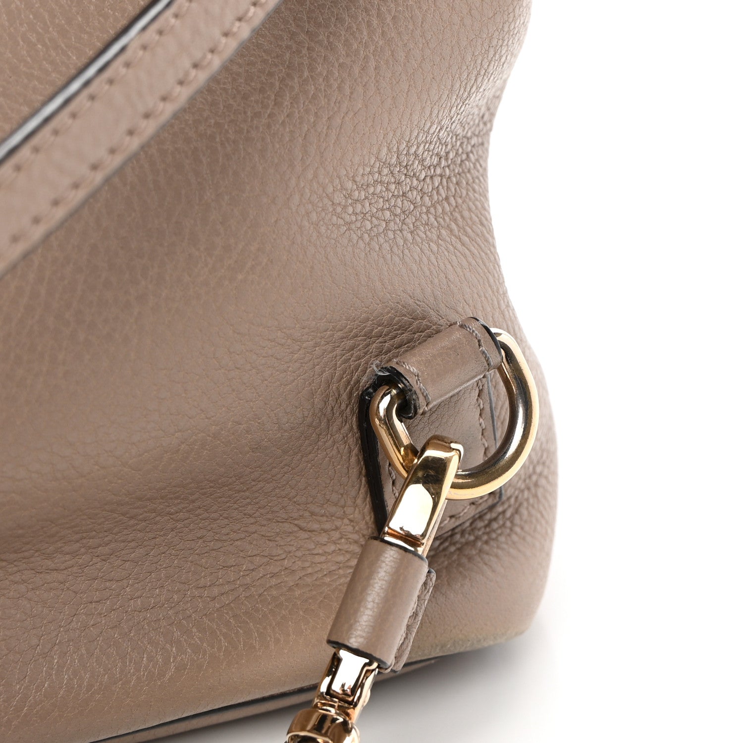 Chloe Suede Calfskin Medium Faye Backpack Motty Grey 20 of 21