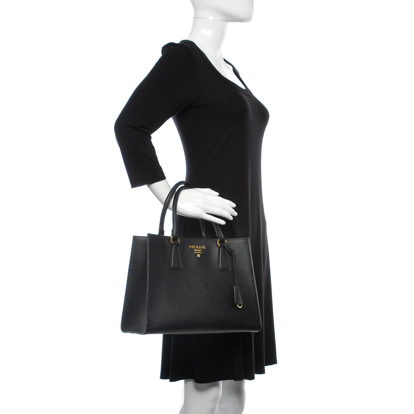 Saffiano Tote Black
