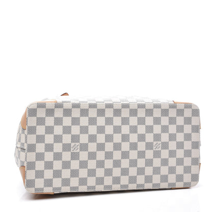 Louis Vuitton Damier Azur Hampstead MM 3 of 9