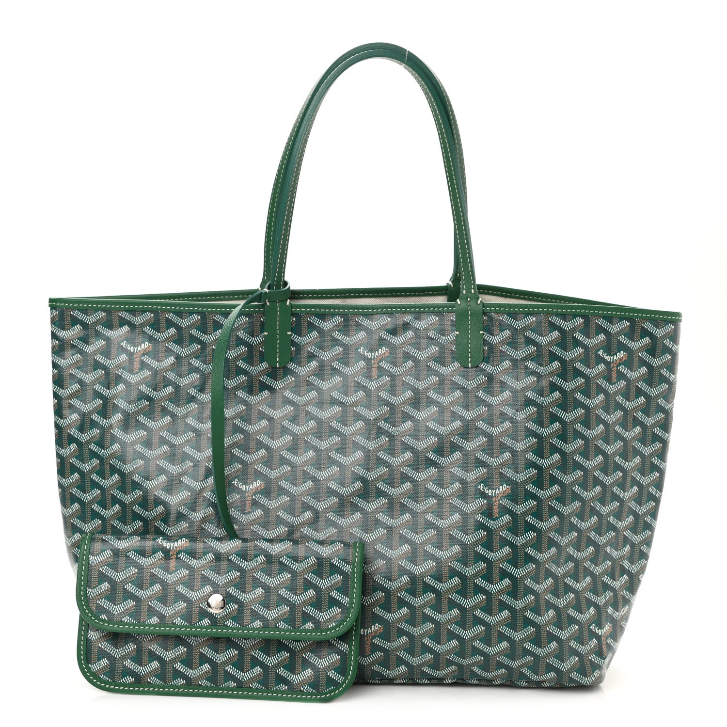 Goyard Goyardine Saint Louis PM Green 1 of 9