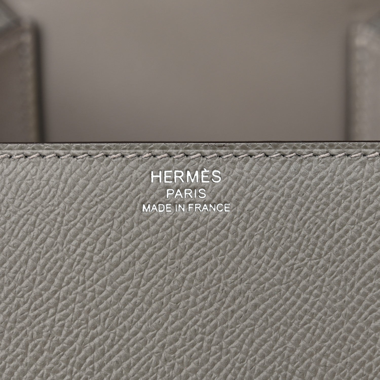 Hermes Epsom Mini Della Cavalleria Gris Meyer 6 of 13