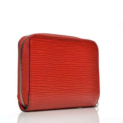 Louis Vuitton Epi Zippy Coin Purse Coquelicot 3 of 12