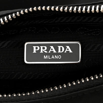 Prada Tessuto Nylon Saffiano Mini Re-Edition 2005 Bag Black 6 of 11
