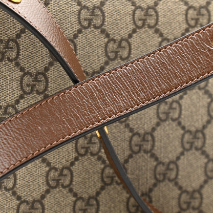 Gucci GG Supreme Monogram Horsebit 1955 Shoulder Bag Beige Brown Sugar 13 of 14