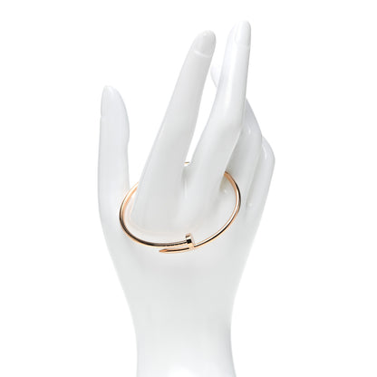 Cartier 18K Pink Gold Small Juste Un Clou Bracelet 16 2 of 6