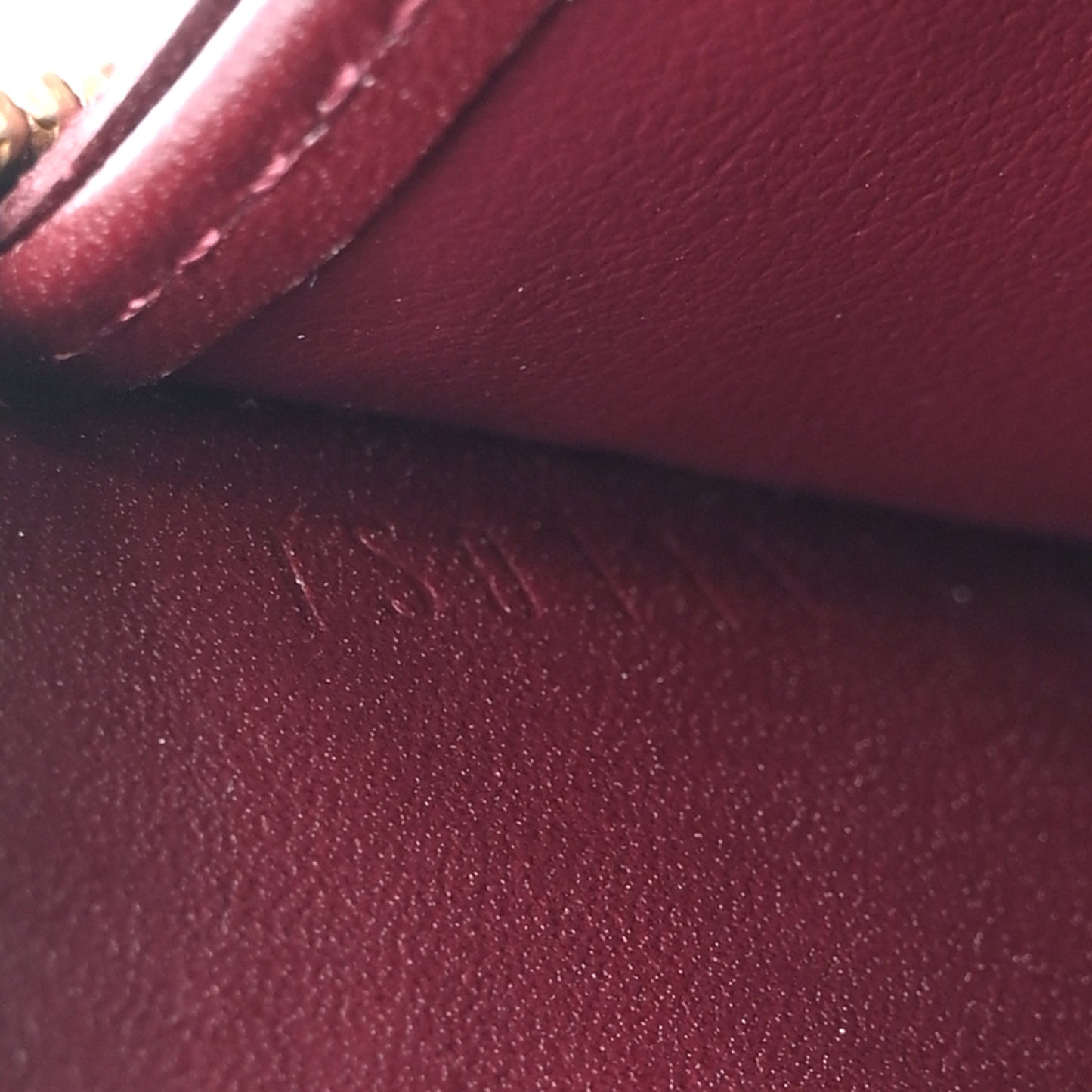 Vernis Zippy Coin Purse Rouge Fauviste