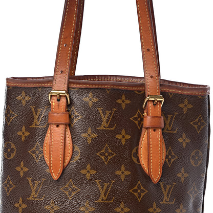 Louis Vuitton Monogram Petit Bucket 23 11 of 11
