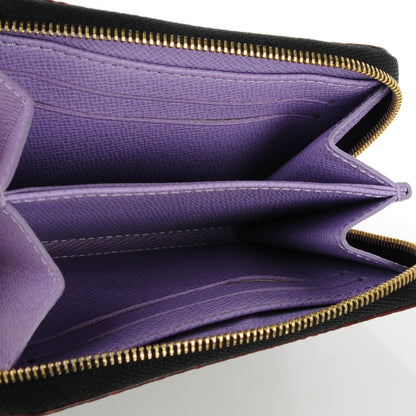 Louis Vuitton Monogram Multicolor Zippy Coin Purse Black Violet 7 of 7