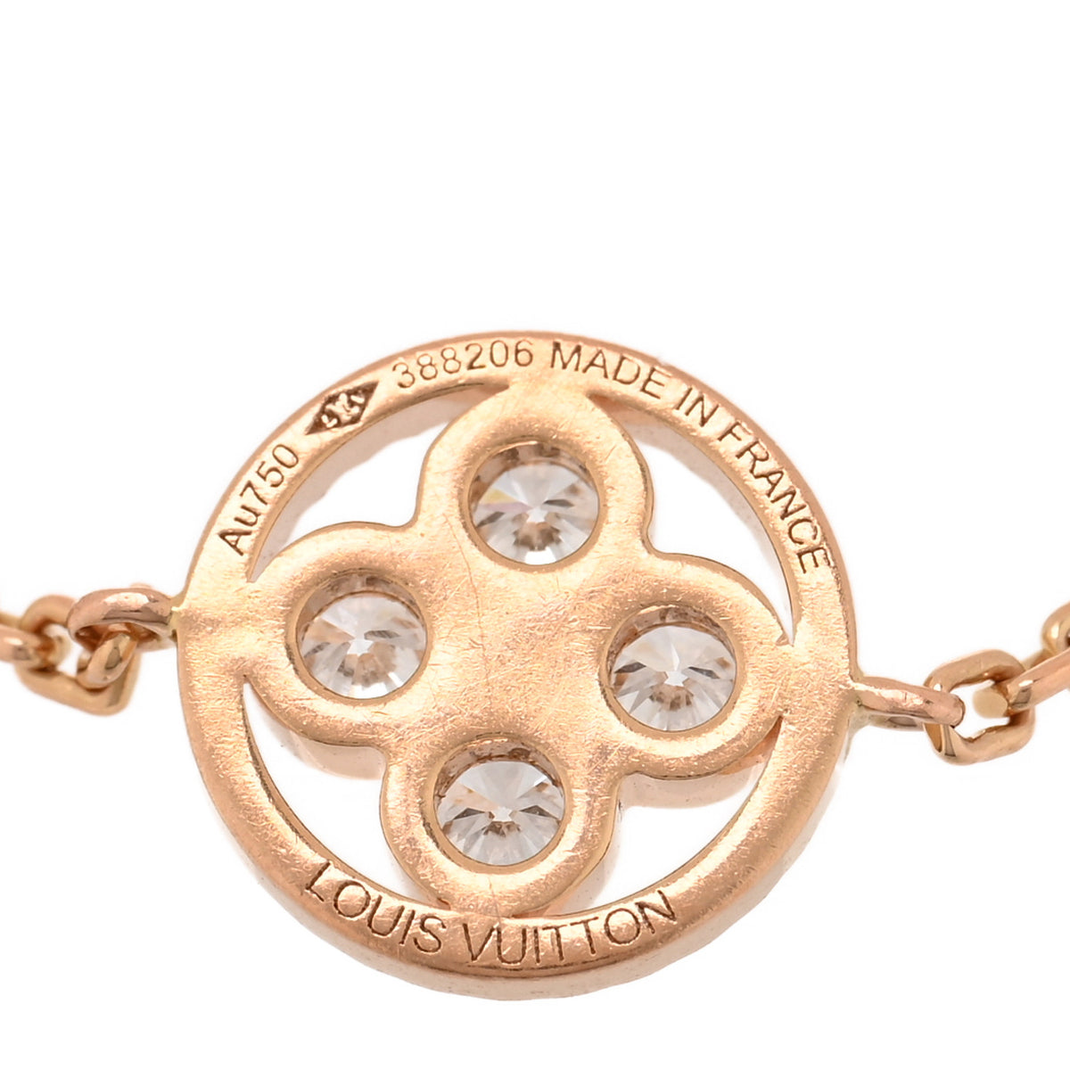 18K Pink Gold Diamond Blossom BB Bracelet