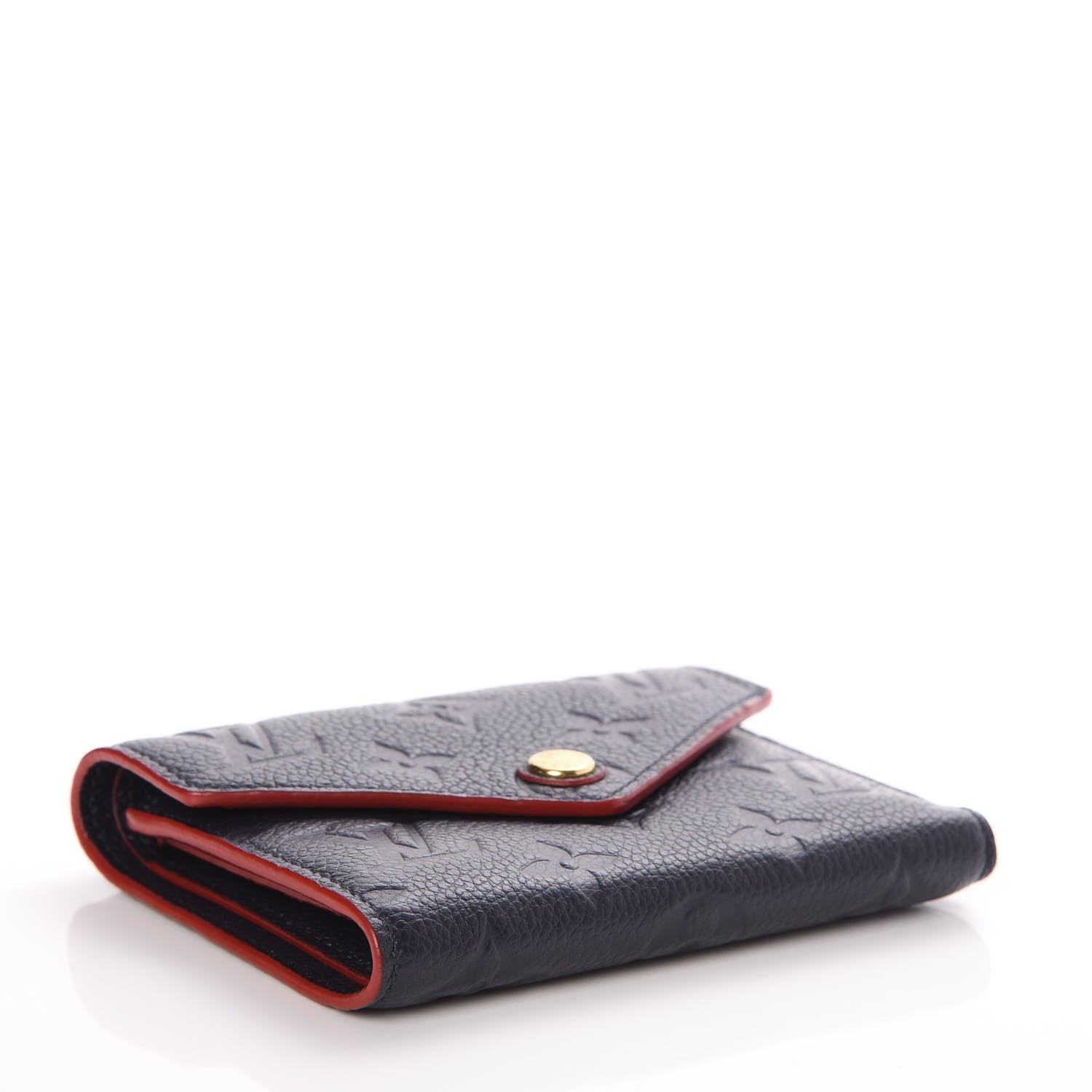 Louis Vuitton Empreinte Victorine Wallet Marine Rouge 4 of 9
