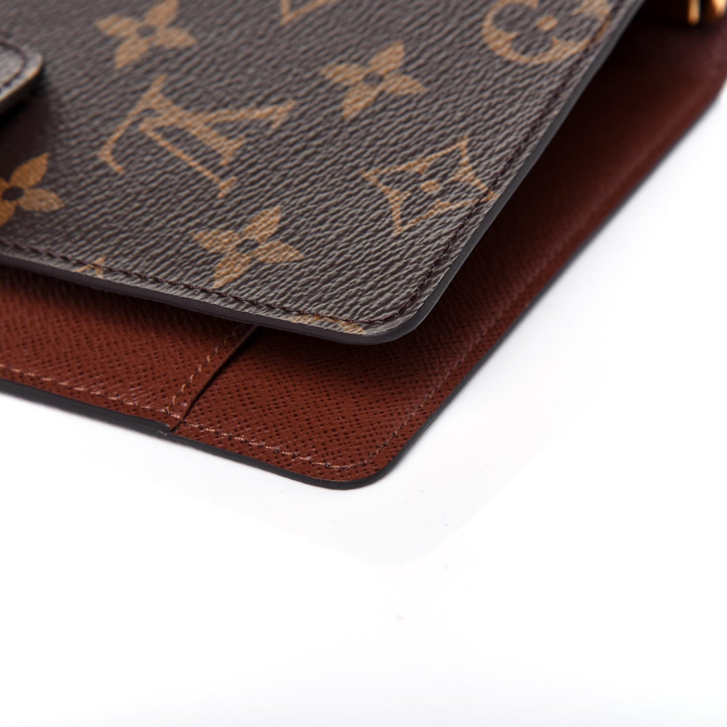Monogram Medium Ring Agenda Cover