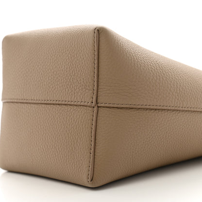 The Row Grained Calfskin Small N/S Park Tote Dark Taupe 9 of 10