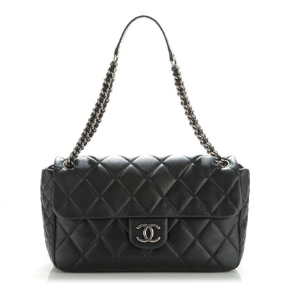 Chanel Caviar Quilted Coco Casual Flap Black 1 of 7