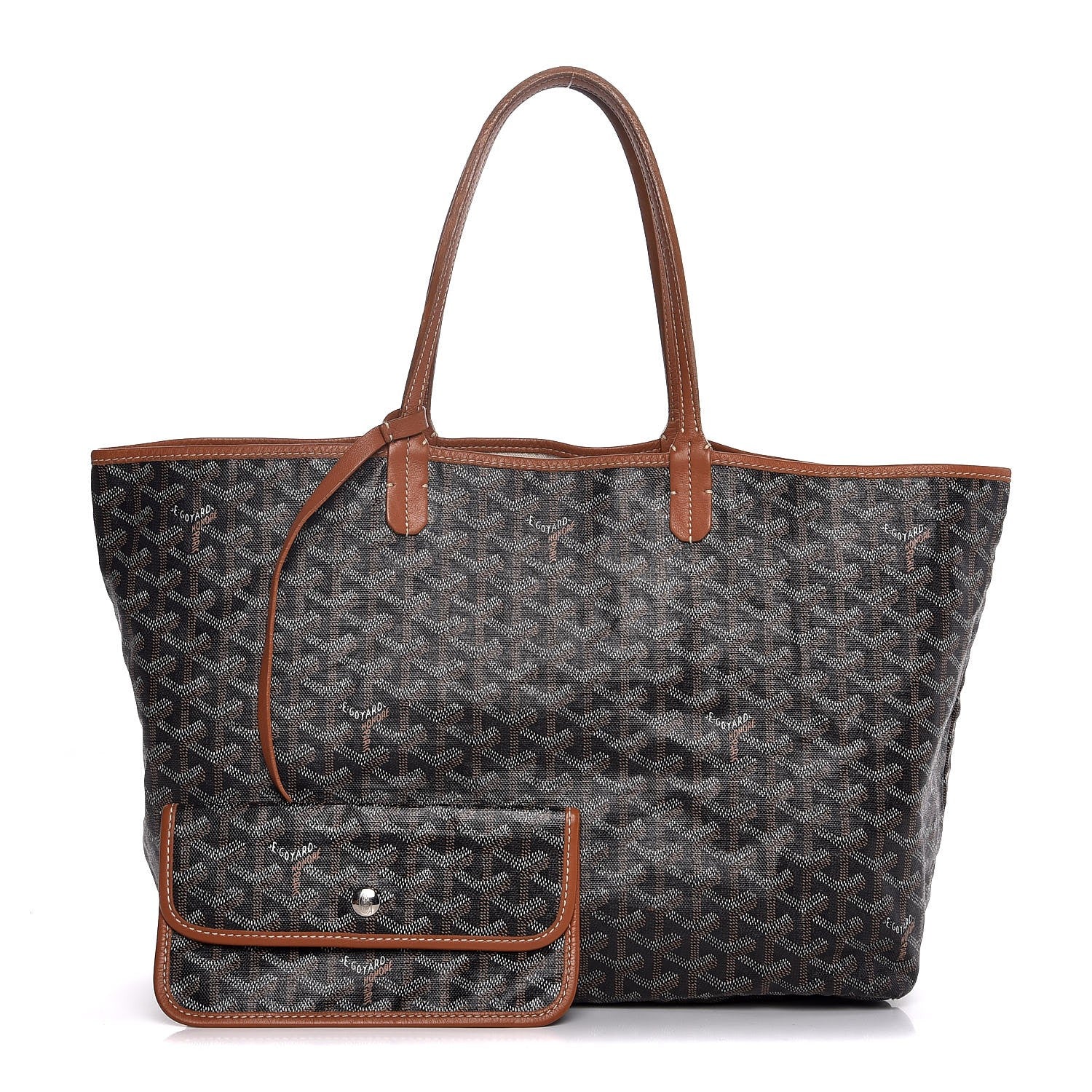 Goyard Goyardine Saint Louis PM Black Gold 1 of 18