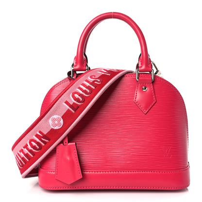 Louis Vuitton Epi Jacquard Alma BB Rose Pondicherry 1 of 10