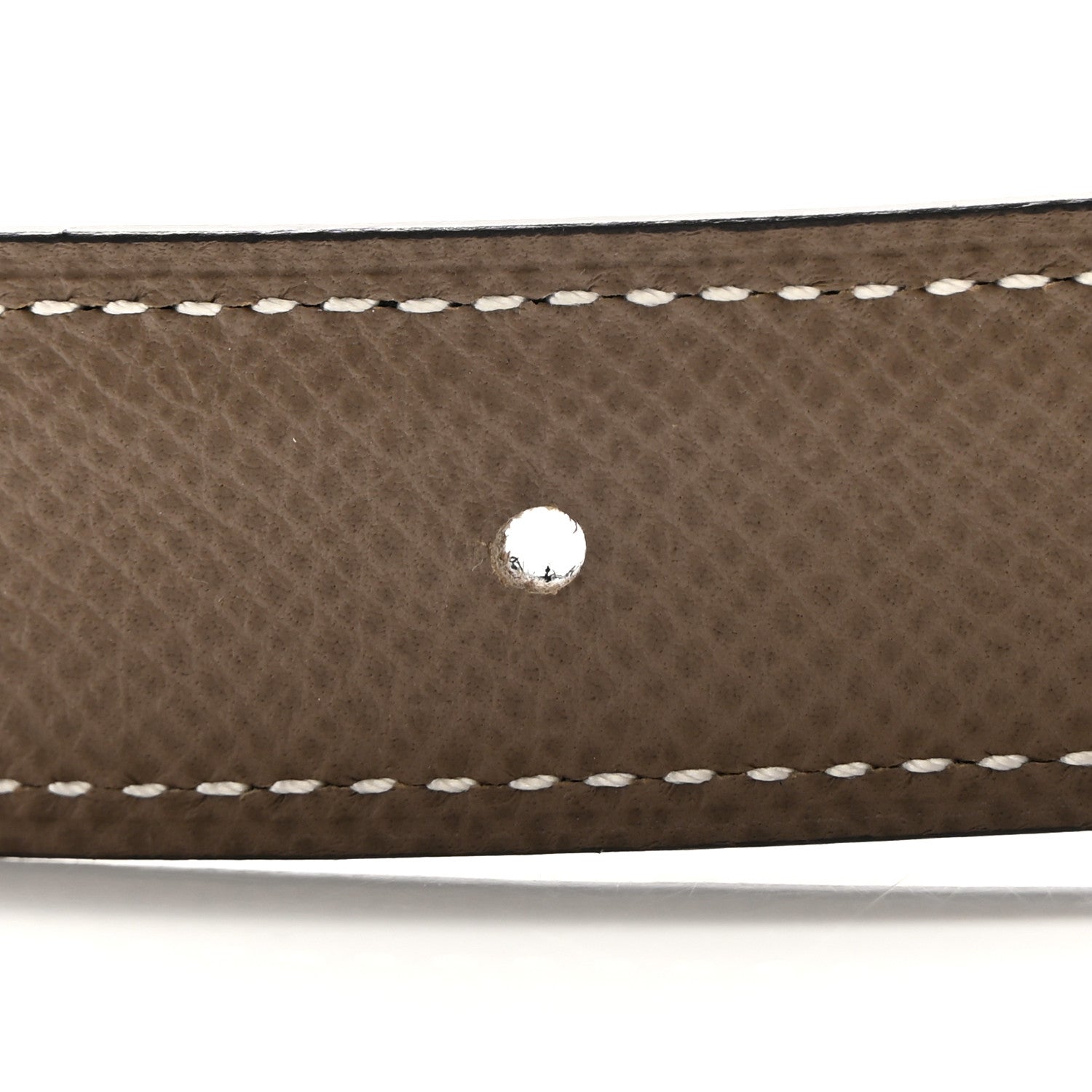 Hermes Epsom Swift 24mm Mini Constance H Belt 90 36 Etoupe Black 7 of 7