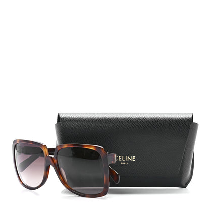 Celine Acetate Oversized Square Sunglasses CL401461 Tortoise 7 of 7