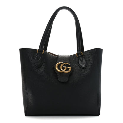 Gucci New Sakai Calfskin Lux Small Dahlia Tote Black 1 of 11