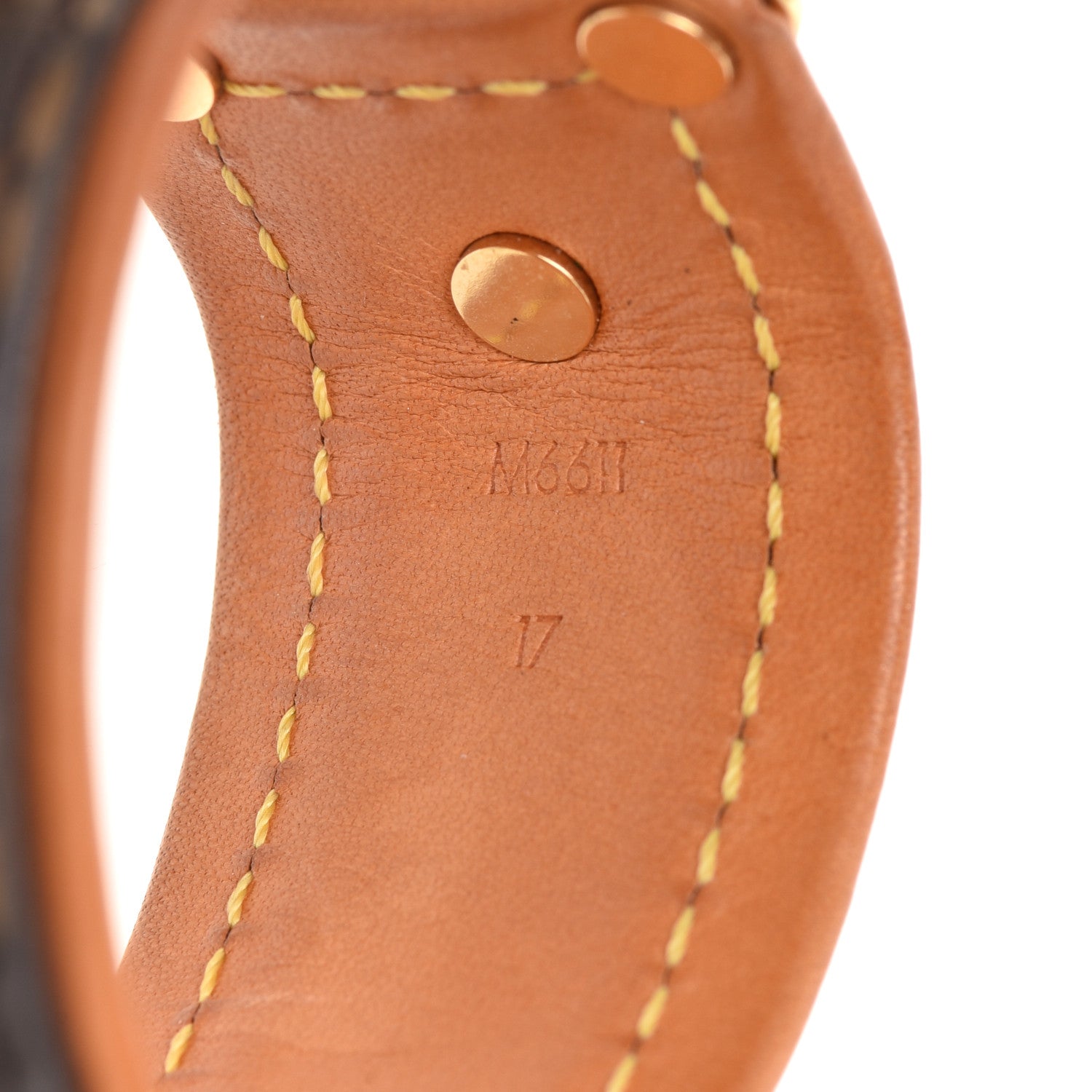 Louis Vuitton Monogram Save It Bracelet 17 6 of 7