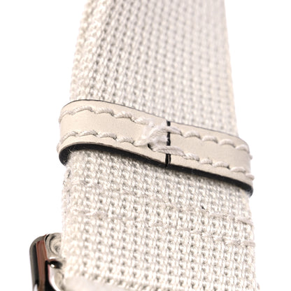 Gucci Calfskin GG Tennis Embossed Pocket Belt Bag Mystic White 10 of 11