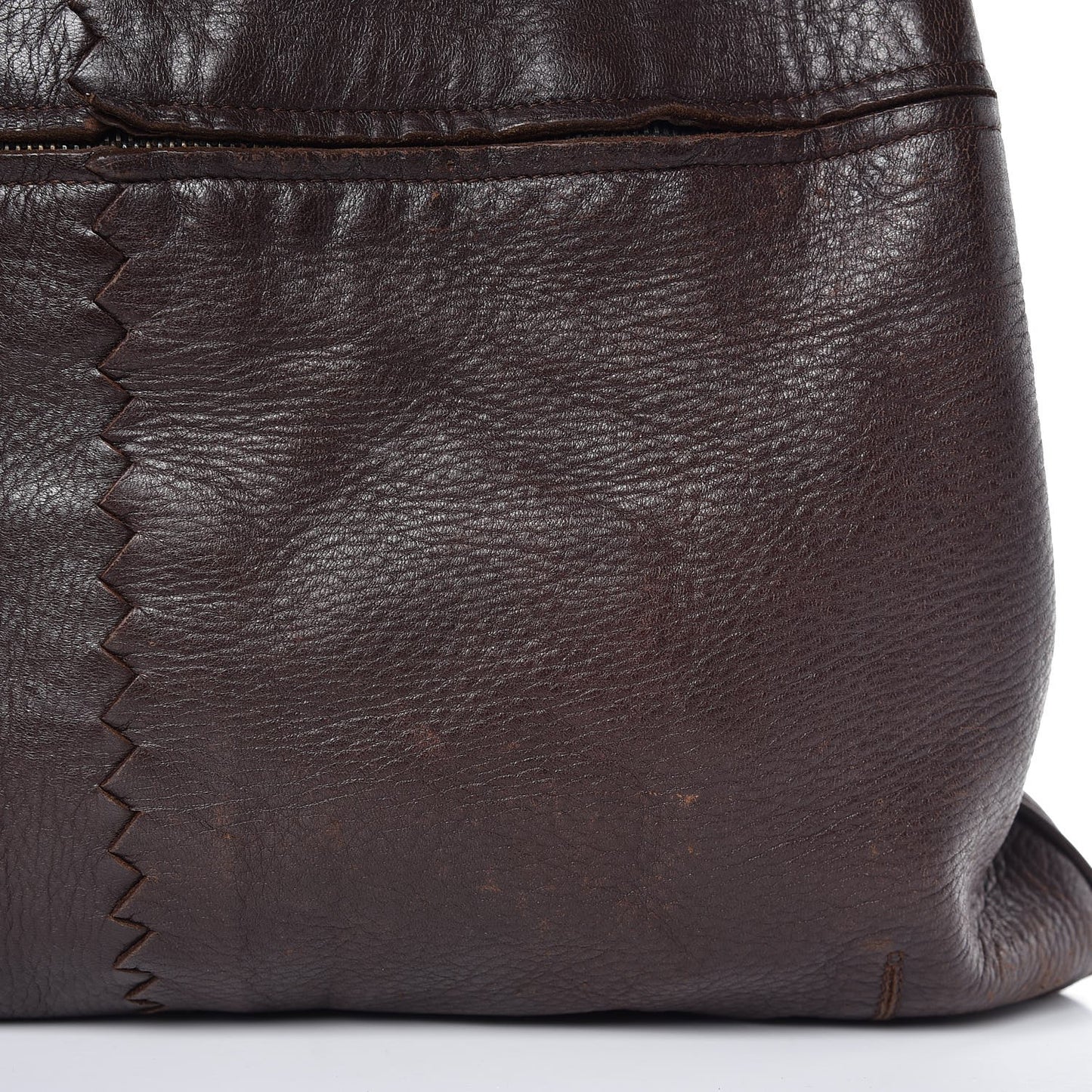 Cervo Deerskin Julie Tote Ebano