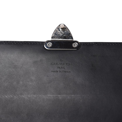 Louis Vuitton Monogram Glace Anouchka Pochette GM Black 6 of 19
