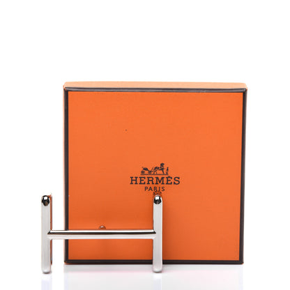 Hermes Palladium 32mm Idem H Belt Buckle 5 of 5
