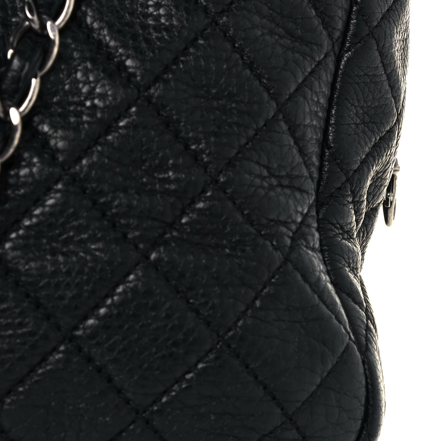 Chanel Calfskin Quilted XXL Travel Flap Bag Black 17 of 17