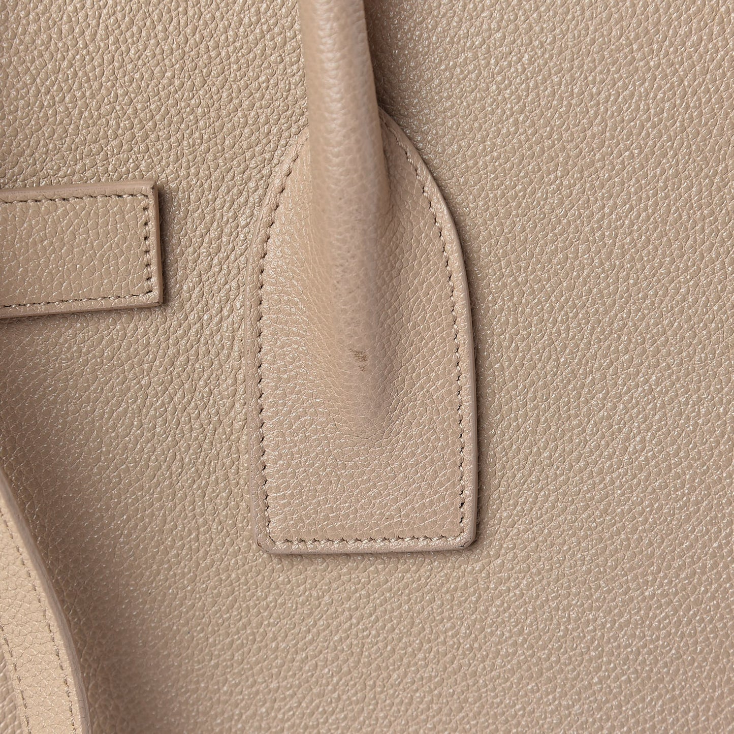 Grained Calfskin Small Sac De Jour Nude Powder