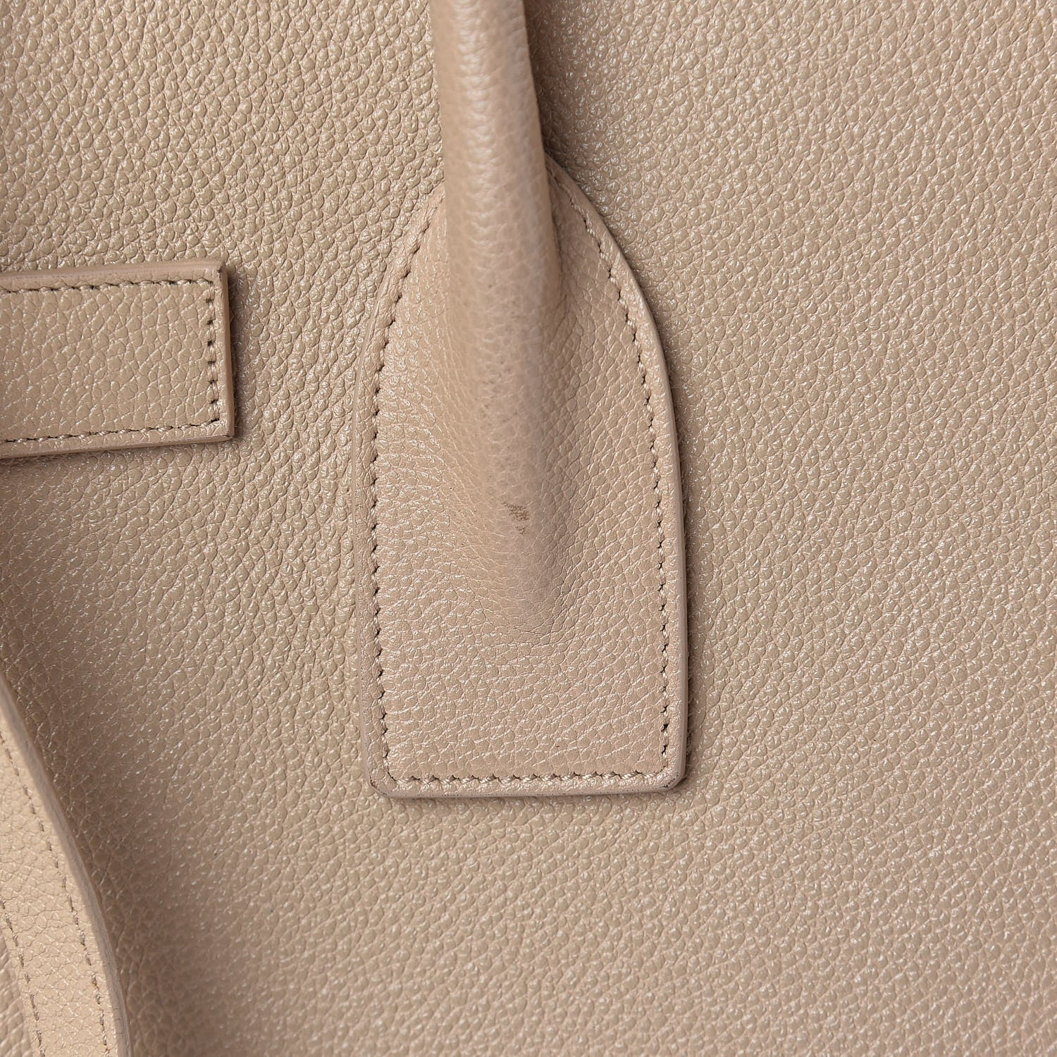 Saint Laurent Grained Calfskin Small Sac De Jour Nude Powder 28 of 37