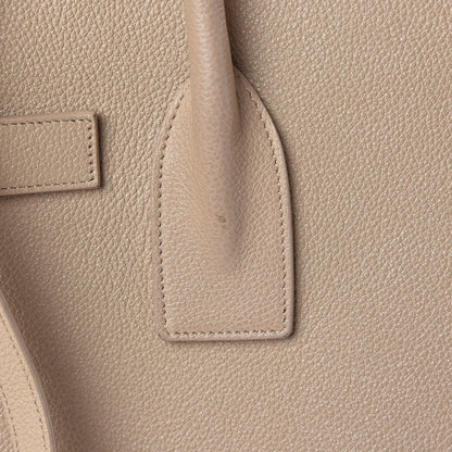 Saint Laurent Grained Calfskin Small Sac De Jour Nude Powder 28 of 37