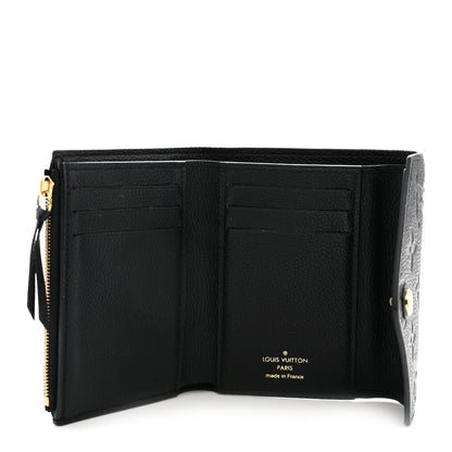 Louis Vuitton Empreinte Victorine Wallet Black 5 of 10