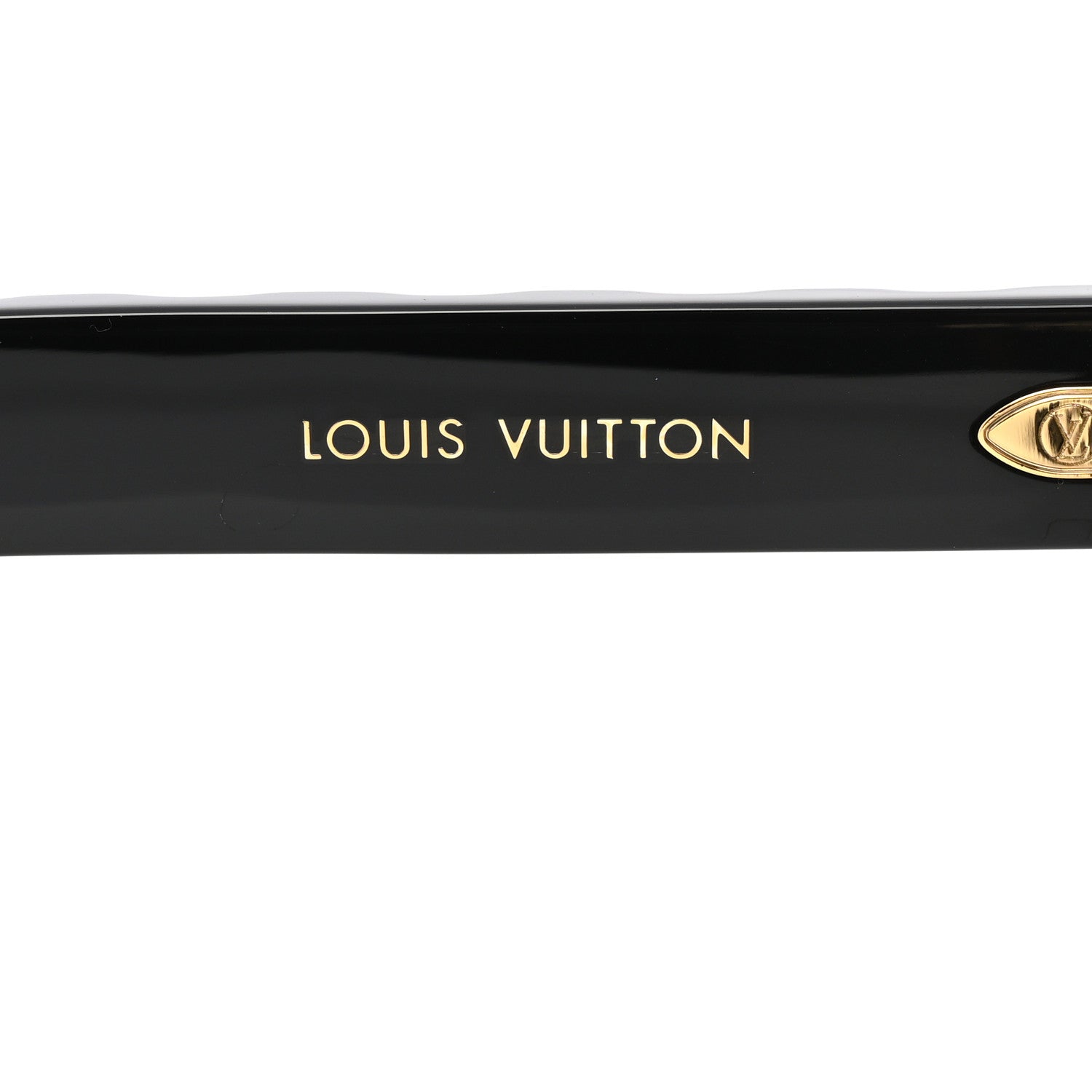 Louis Vuitton Acetate LV Empreinte Light Round Sunglasses Z1879W Black 5 of 7
