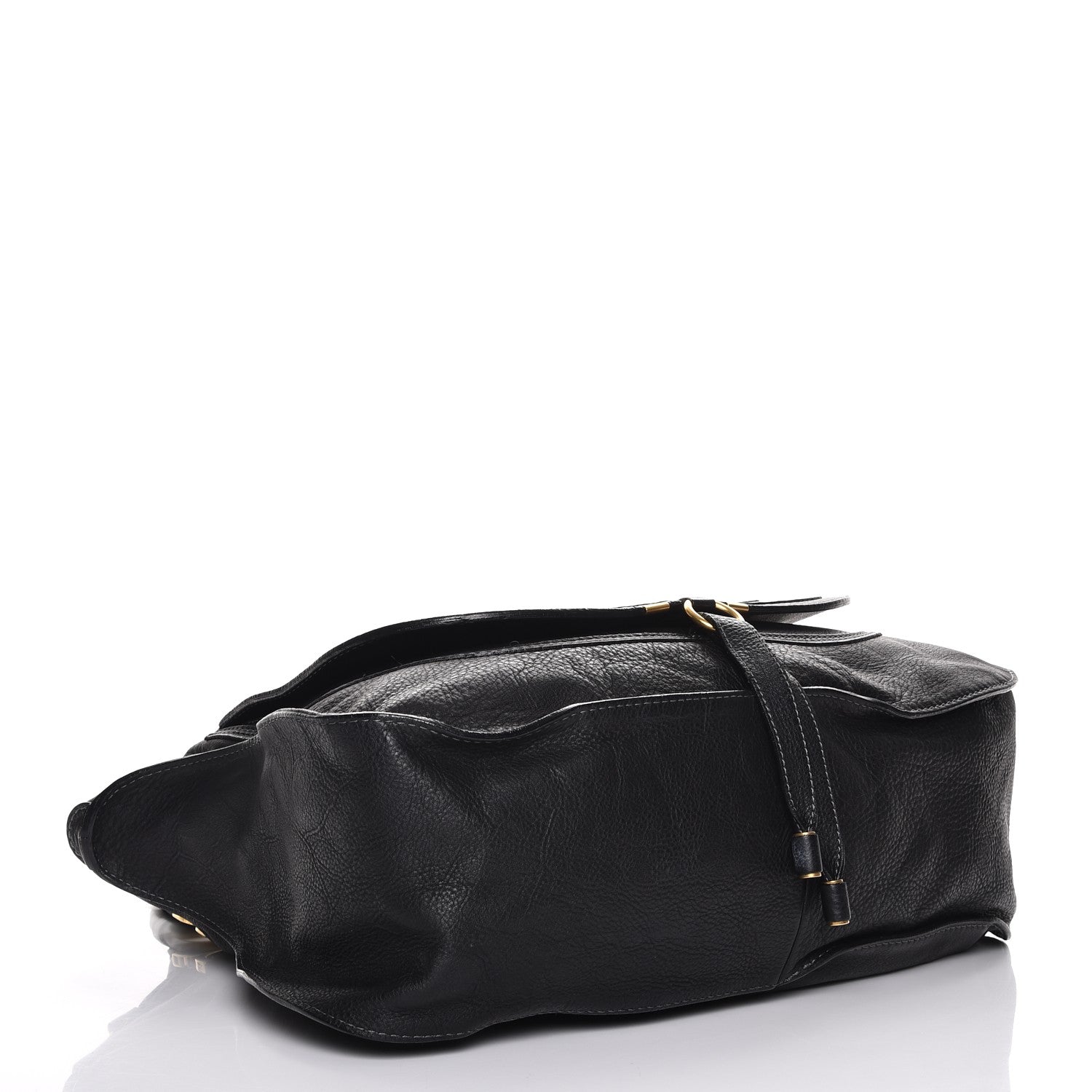 Chloe Calfskin Large Marcie Satchel Black 4 of 13