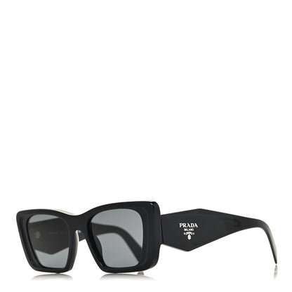Prada Acetate Symbole Sunglasses SPR 08Y Black 1 of 7