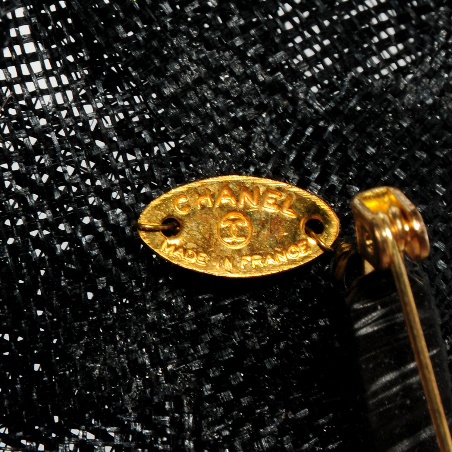 Chanel Camellia Flower Brooch Black 5 of 5