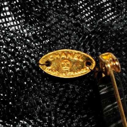 Chanel Camellia Flower Brooch Black 5 of 5