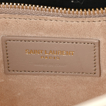 Saint Laurent Smooth Calfskin Le 5 A 7 Hobo Crema Soft 5 of 9